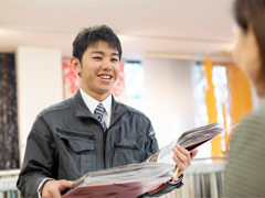 営業の様子1